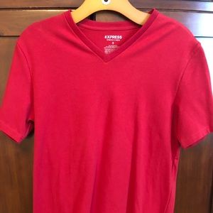 Express stretch men’s V-neck T-shirt
